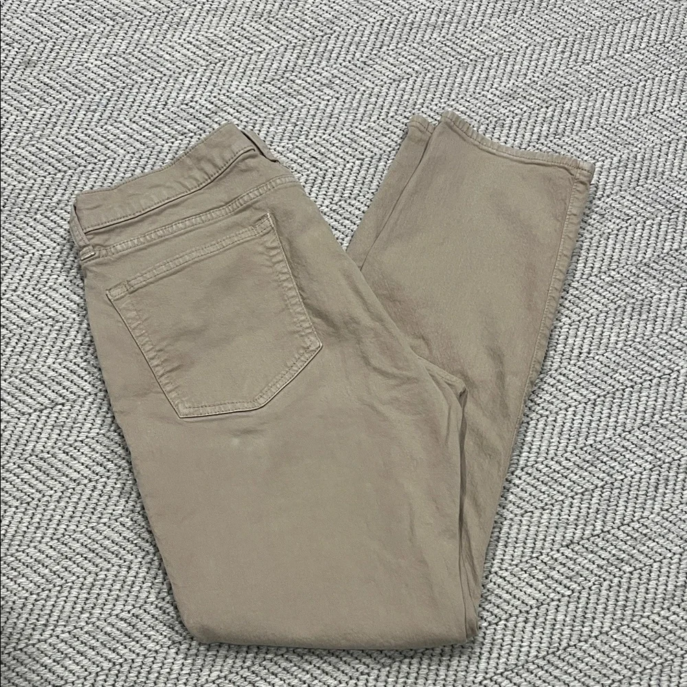 J. Crew Men's 484 Stretch Slim Jeans in Khaki Tan 33x32